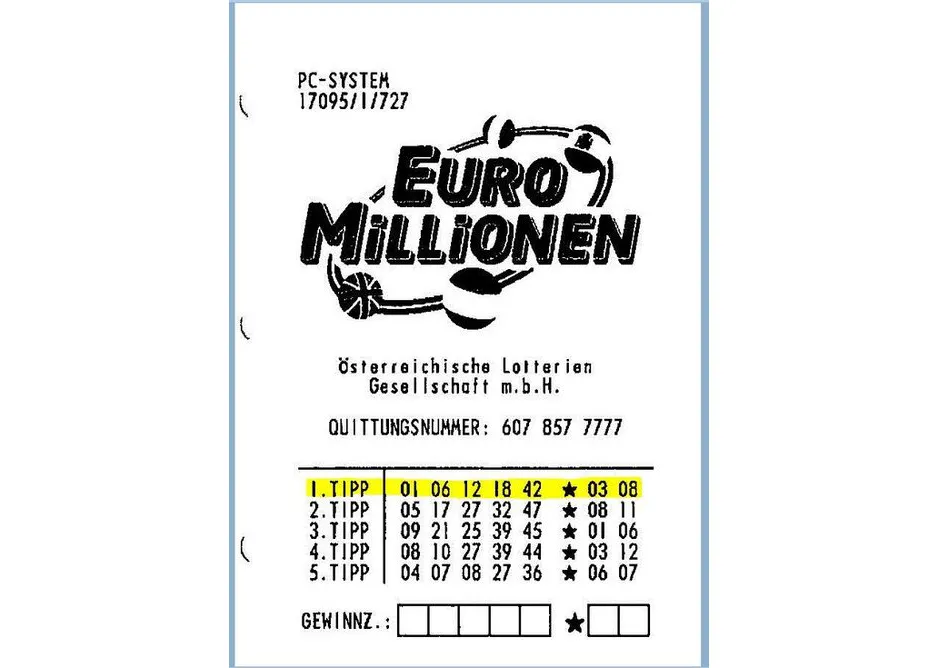 EuroMillions boleto EuroMillions boleto
